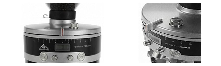 mahlkonig k30 vario commercial coffee grinder detail