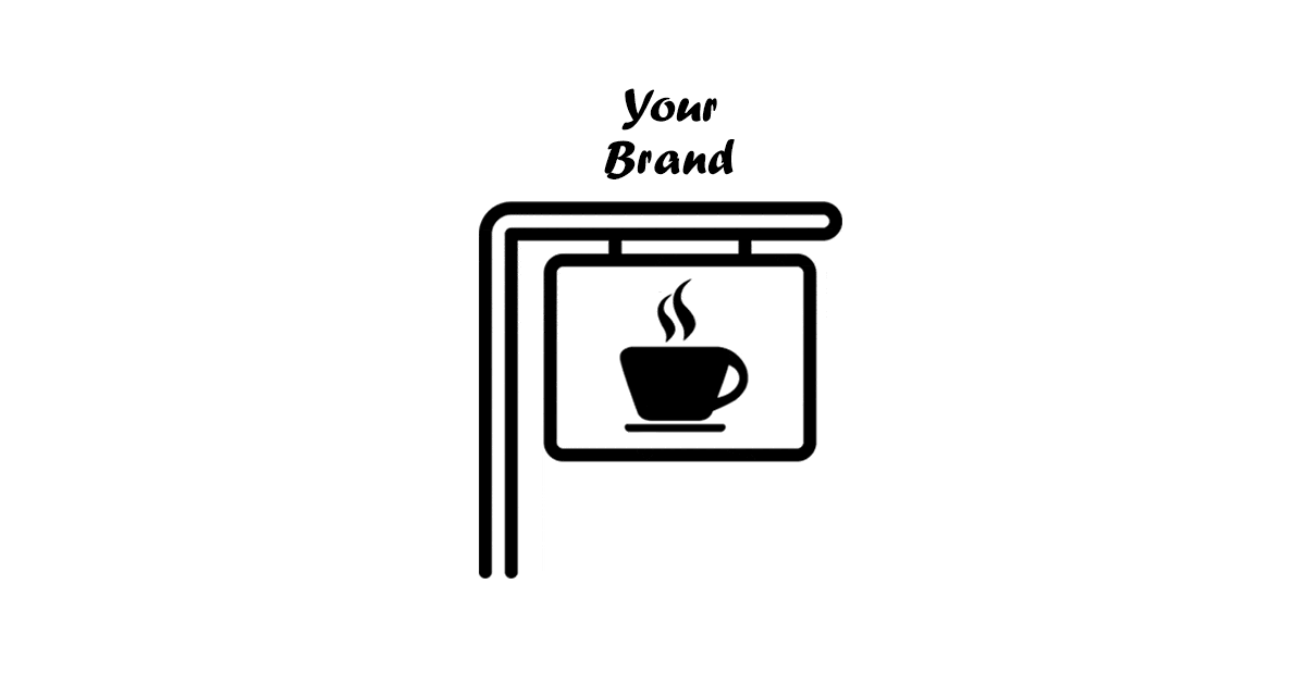 Custom Brand Coffee Likes and Customer Recognition Business Cafe or Restaurant