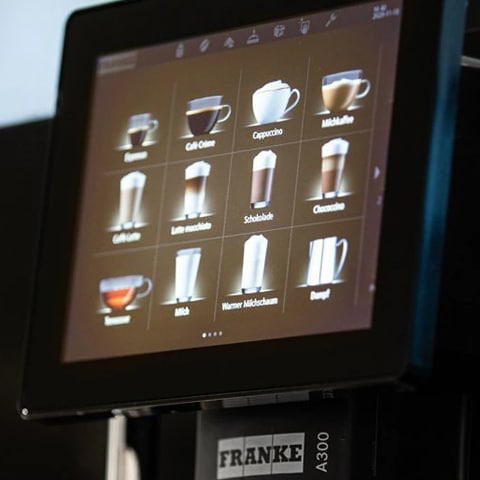 Franke A300 bean to cup coffee machine usability
