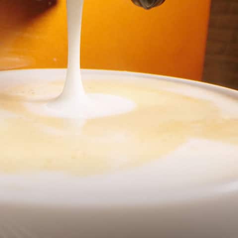Crew CM90 bean to cup coffee machine texture control foam