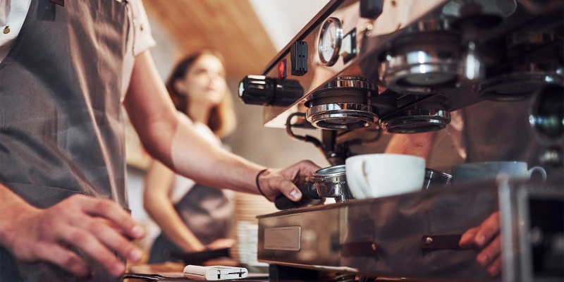 Why choose a coffee machine lease icon